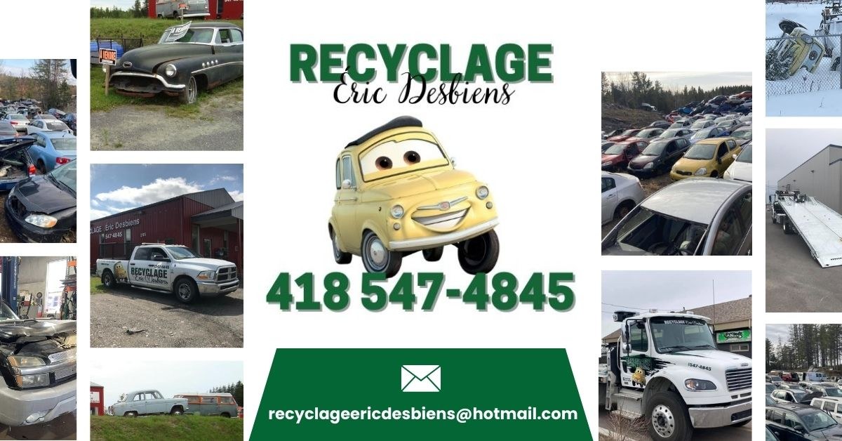 Bannière Recyclage Éric Desbiens